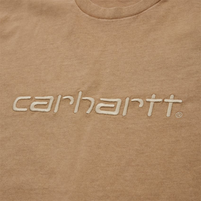 Carhartt WIP T-shirts S/S DUSTER T-SHIRT I030110 DUSTY H BROWN